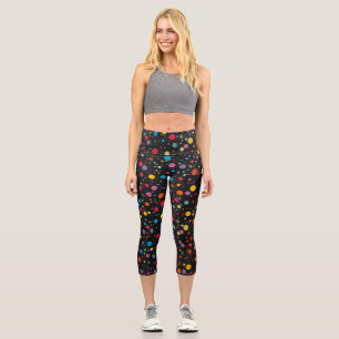 Punkte Capri Leggings