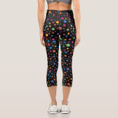 Punkte Capri Leggings (Rückseite)