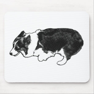 Punkte des Fokus, Pfoten der Ruhe Mousepad