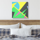 Punkte des Gleichgewichts Leinwanddruck (Insitu (Schlafzimmer))