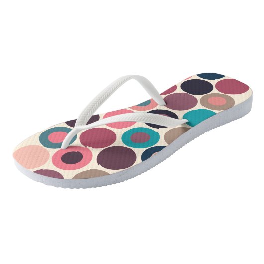 Punkte des Horizonts Badesandalen (Schrägansicht)