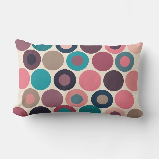 Punkte des Horizonts Lendenkissen (Vorderseite)