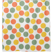 Punkte Duschvorhang (Vorderseite)