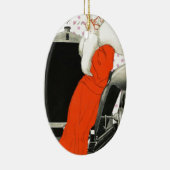 Punkte-Flapper Keramikornament (Rechts)