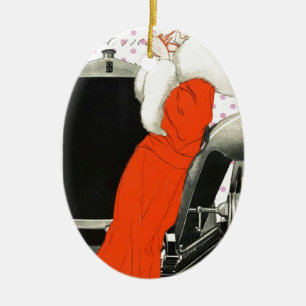 Punkte-Flapper Keramikornament