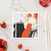 Punkte Flapper Papierserviette (Beispiel)