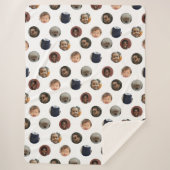 Punkte-Foto-Collage Sherpadecke (Vorderseite)