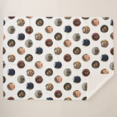 Punkte-Foto-Collage Sherpadecke (Vorderseite (Horizontal))