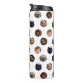 Punkte-Foto-Collage Thermosbecher (Nach rechts gedreht)