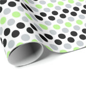 Punkte für die Flaggenfarben von Agenden Geschenkpapier (Rolleneckpunkt)