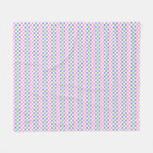 Punkte für die Trigender-Pride-Flag-Farben Fleecedecke (Vorderseite (Horizontal))