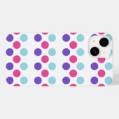 Punkte für mehrfache Flag-Farben Case-Mate iPhone Hülle (Rückseite (Horizontal))