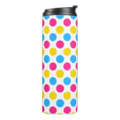 Punkte für Pansexual Prilag Thermosbecher (Nach links gedreht)