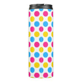 Punkte für Pansexual Prilag Thermosbecher (Rückseite)