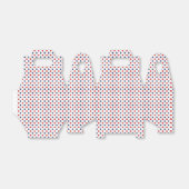 Punkte Geschenkschachtel (Ungefaltet)