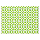 Punkte grünes Element Tischdecke (Vorderseite (Horizontal))