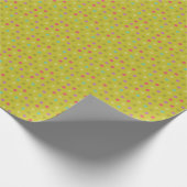 Punkte-Hintergrundmuster Geschenkpapier (Ecke)