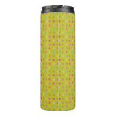 Punkte-Hintergrundmuster Thermosbecher (Rückseite)