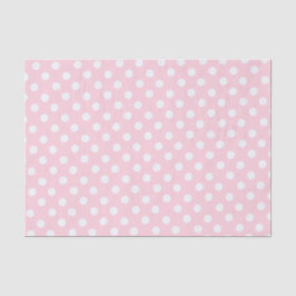 Punkte in Pastellrosa  Seidenpapier