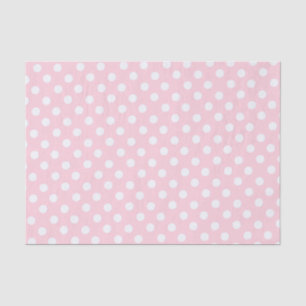 Punkte in Pastellrosa Seidenpapier