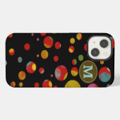 Punkte iPhone Hülle (Rückseite (Horizontal))