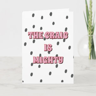 Punkte, irisch The craic is mighty  Karte