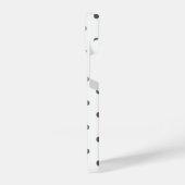 Punkte Katze iPhone Hülle (Linke Seite)