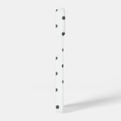 Punkte Katze iPhone Hülle (Rechte Seite)