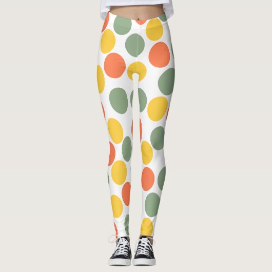 Punkte Leggings (Vorderseite)