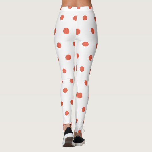 Punkte Leggings (Rückseite)