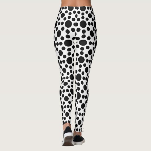 Punkte Leggings (Rückseite)