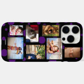 Punkte-Multi-Foto-Handyhülle HAMbWG Case-Mate iPhone Hülle (Rückseite (Horizontal))