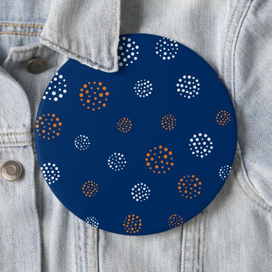 Punkte-Muster 13 Button (Beispiel)
