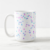 Punkte-Muster, 15oz Kaffeetasse (Links)
