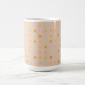 Punkte-Muster, 15oz Kaffeetasse (Mittel)