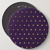 Punkte Muster 18 Button (Vorne & Hinten)