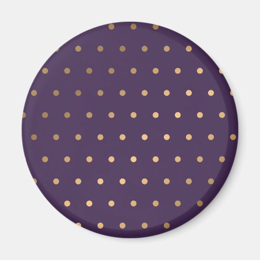 Punkte Muster 18 Magnet (Vorne)