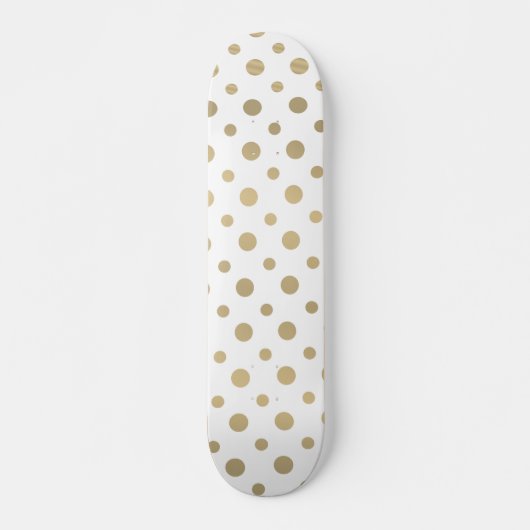 Punkte-Muster 9 Skateboard (Vorne)