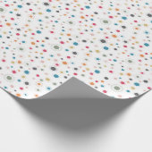 Punkte-Muster Geschenkpapier (Ecke)