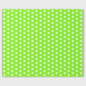 Punkte Muster Lebendige Farben Geschenkpapier (Flach)