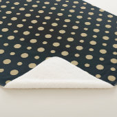 Punkte-Muster Sherpadecke (3/4)