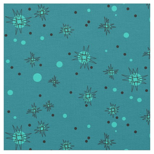 Punkte n Sterne Stoff (Nahaufnahme)