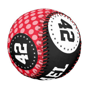 Punkte nahtloses Muster, weißes Transp. + Ihr Back Baseball