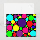 Punkte Postkarte (Vorne/Hinten)