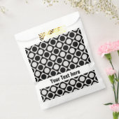 Punkte & Quadrate / Schwarz-weiß + Ihre Ideen Geschenktütchen (Versiegelt)