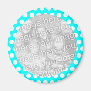 Punkte-Rahmen-Foto-Magnet Magnet