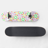 Punkte Rainbow Skateboard (Horizontal)