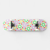 Punkte Rainbow Skateboard (Horizontal)