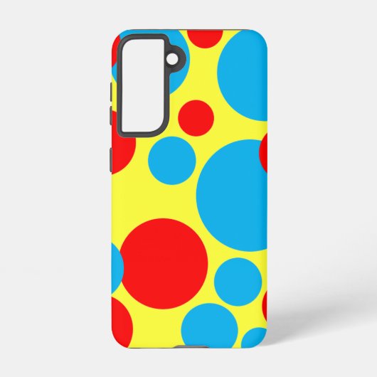 Punkte Samsung Galaxy Hülle (Rückseite)