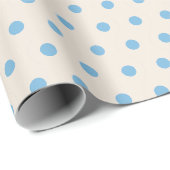 Punkte Sauber Einfach Minimal Geschenkpapier (Rolleneckpunkt)